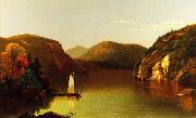 Moore, Albert Joseph Setting Sail on a Lake in the Adirondacks Spain oil painting artist